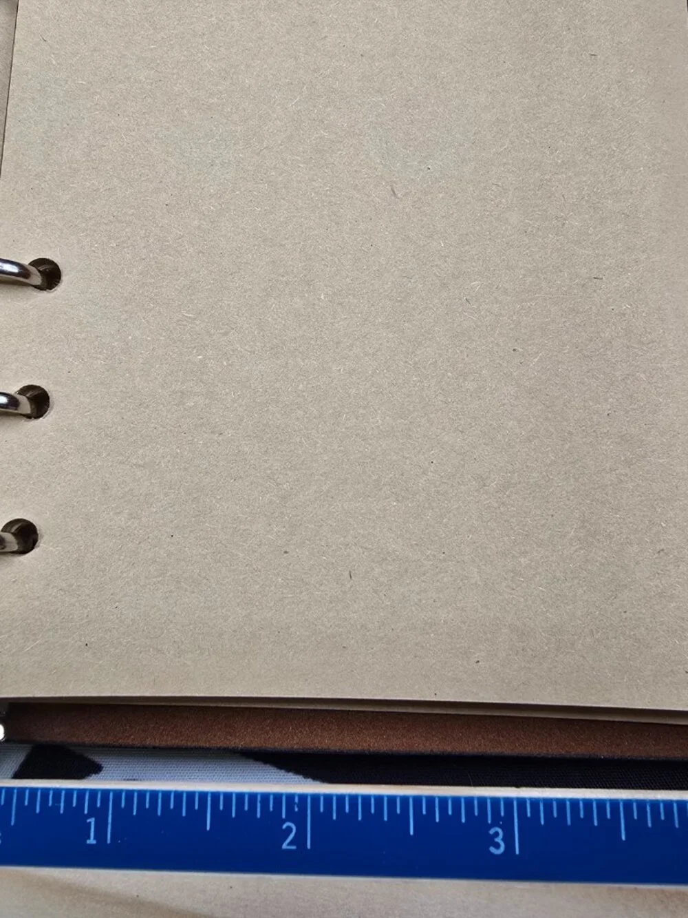 Dark Brown Faux Leather Journal | Rose Quartz Star, Clear Quartz & Amethyst